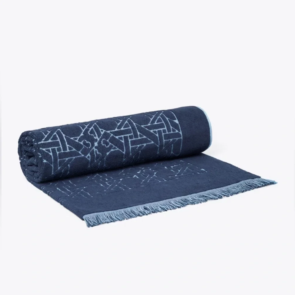 - Tory Burch ColorBasketweave Blue Bird/Tory Navy